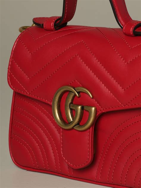 red quilted gucci bag|gucci quilted crossbody bag.